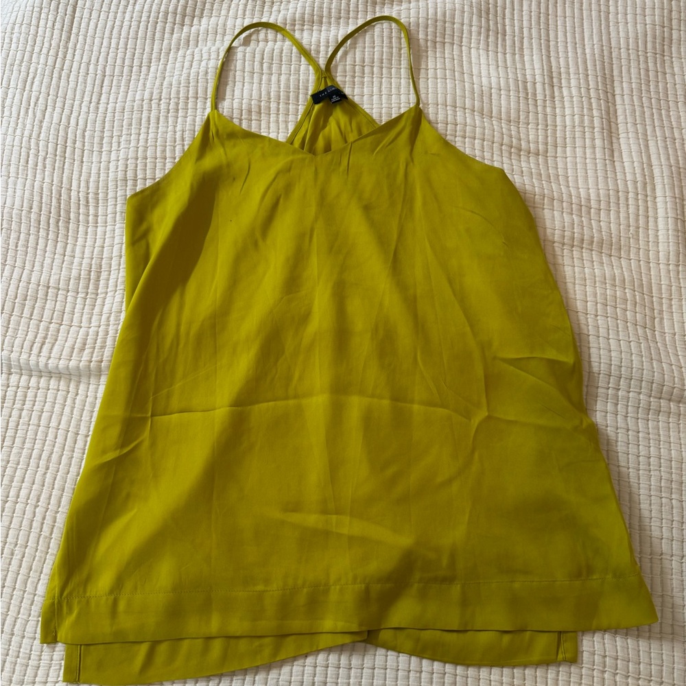 The Limited Chartreuse Camisole Top